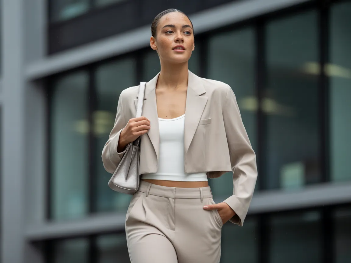 Cropped Blazer Style