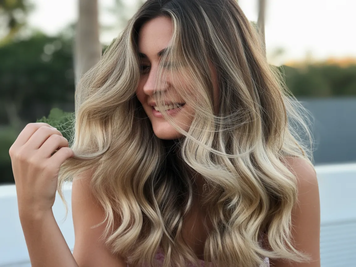 Dark Blonde Root Melt