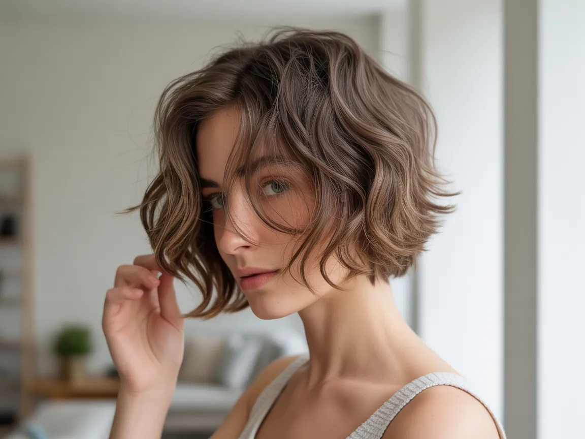 Messy Textured Bob