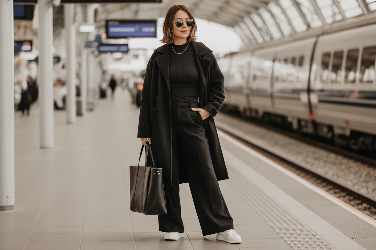 Monochrome Airport Style