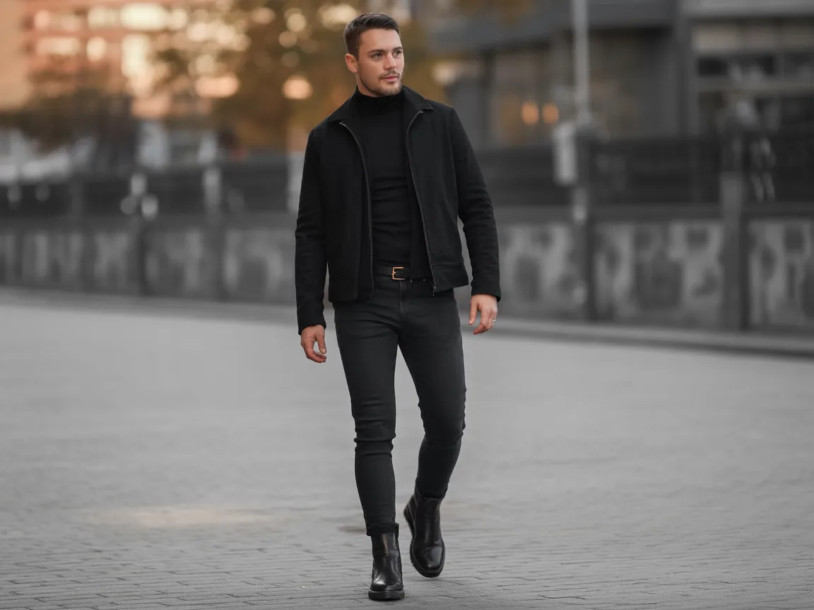 Monochrome Black Outfit