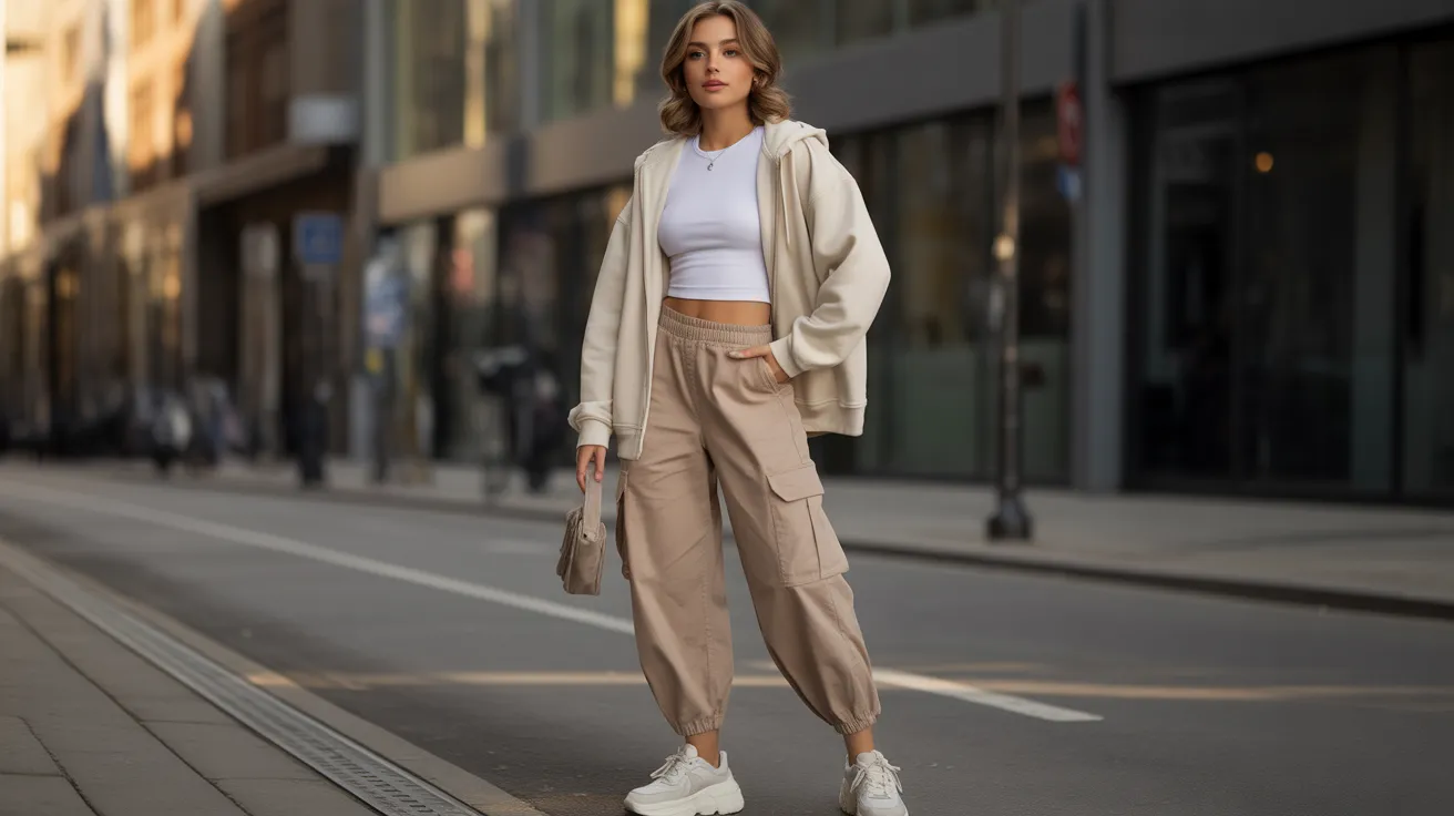Neutral Cargo Outfit