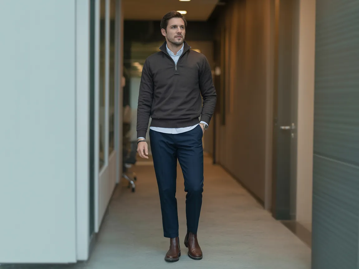 Quarter Zip Style