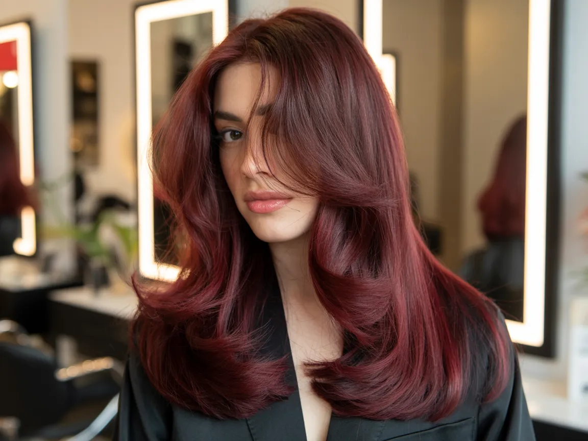 Ruby Brunette Shine