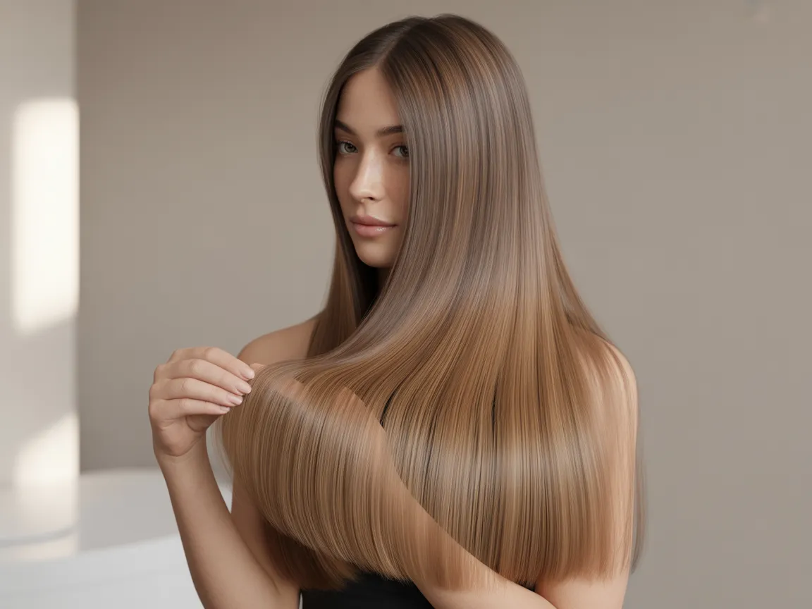 Straight Gloss Balayage