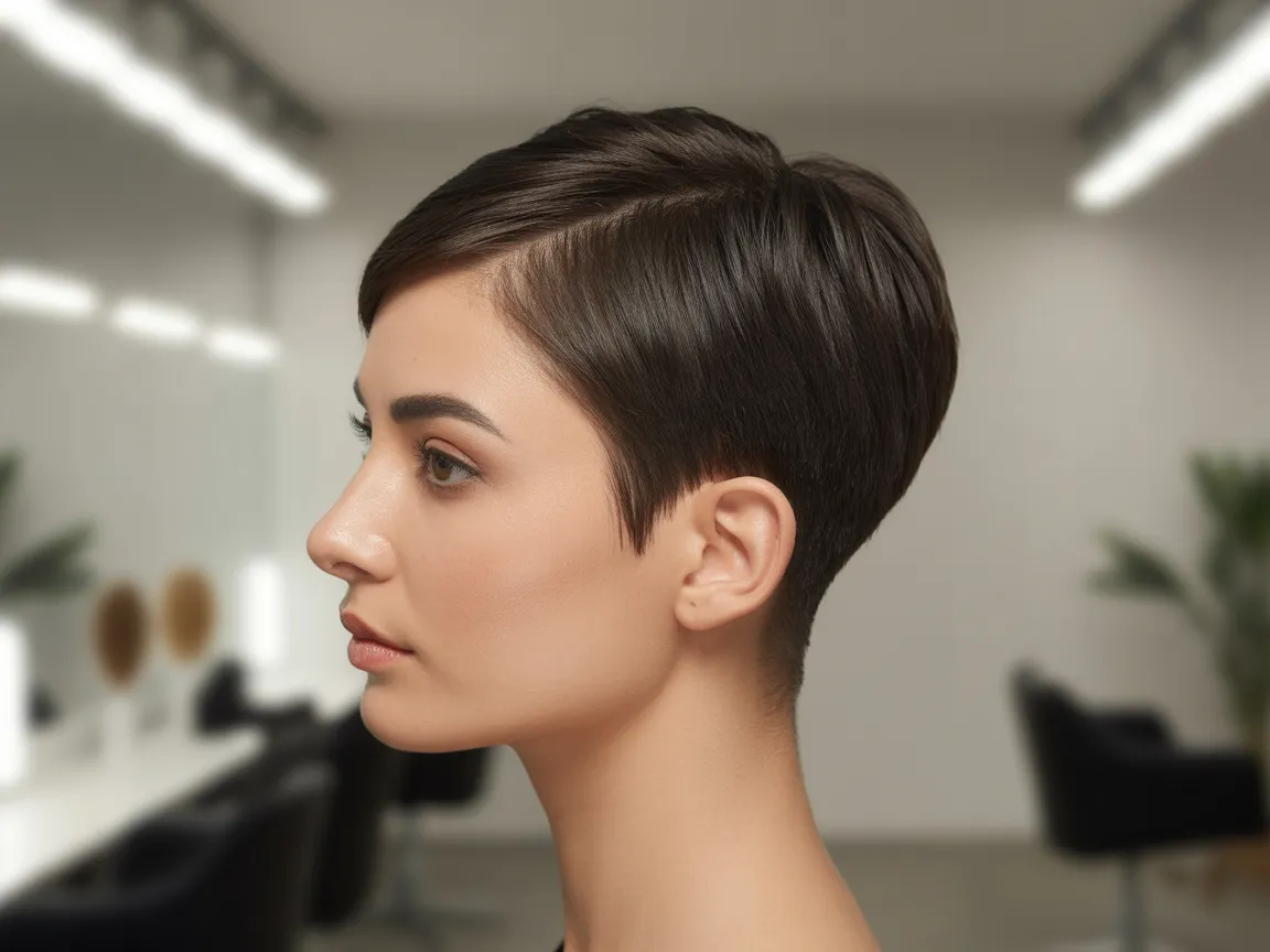 Tapered Pixie Cut