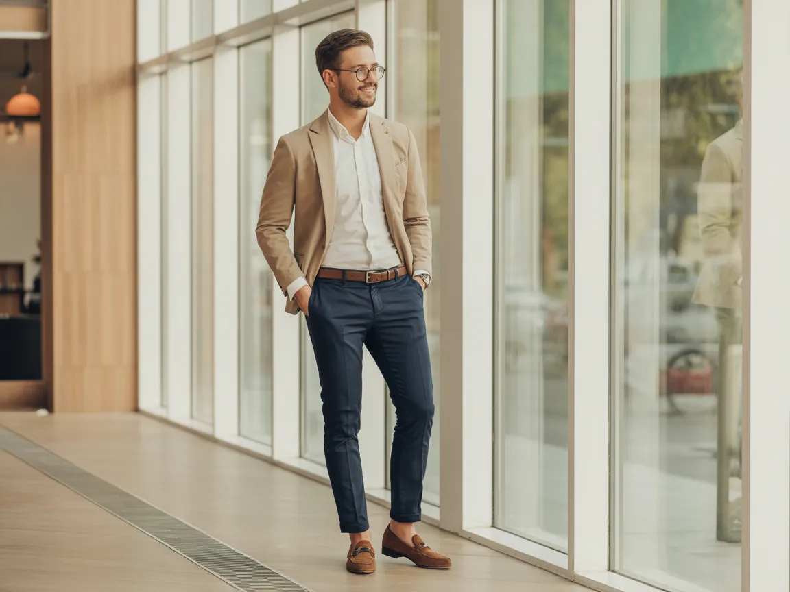 Beige Blazer Outfit
