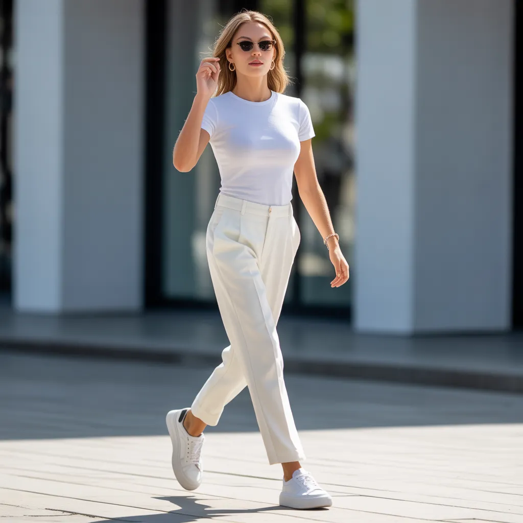 All White Ensemble