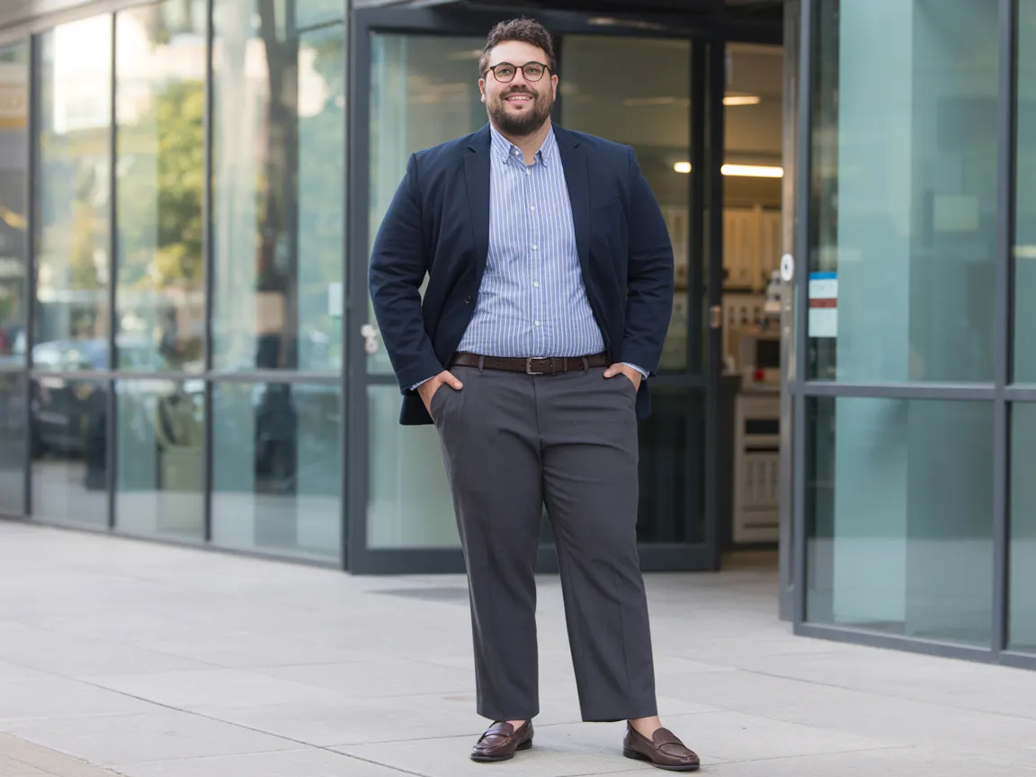 Big Guy Business Fit