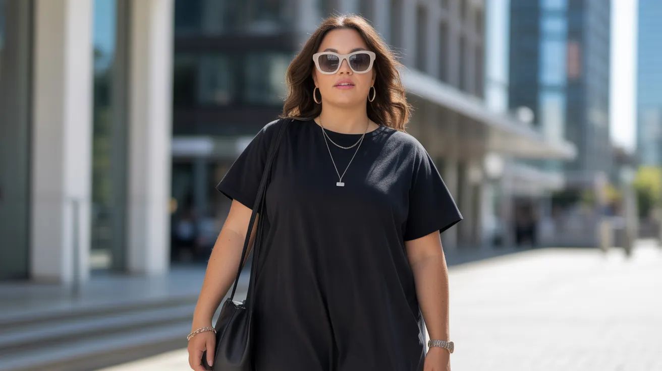 Casual Black Dress
