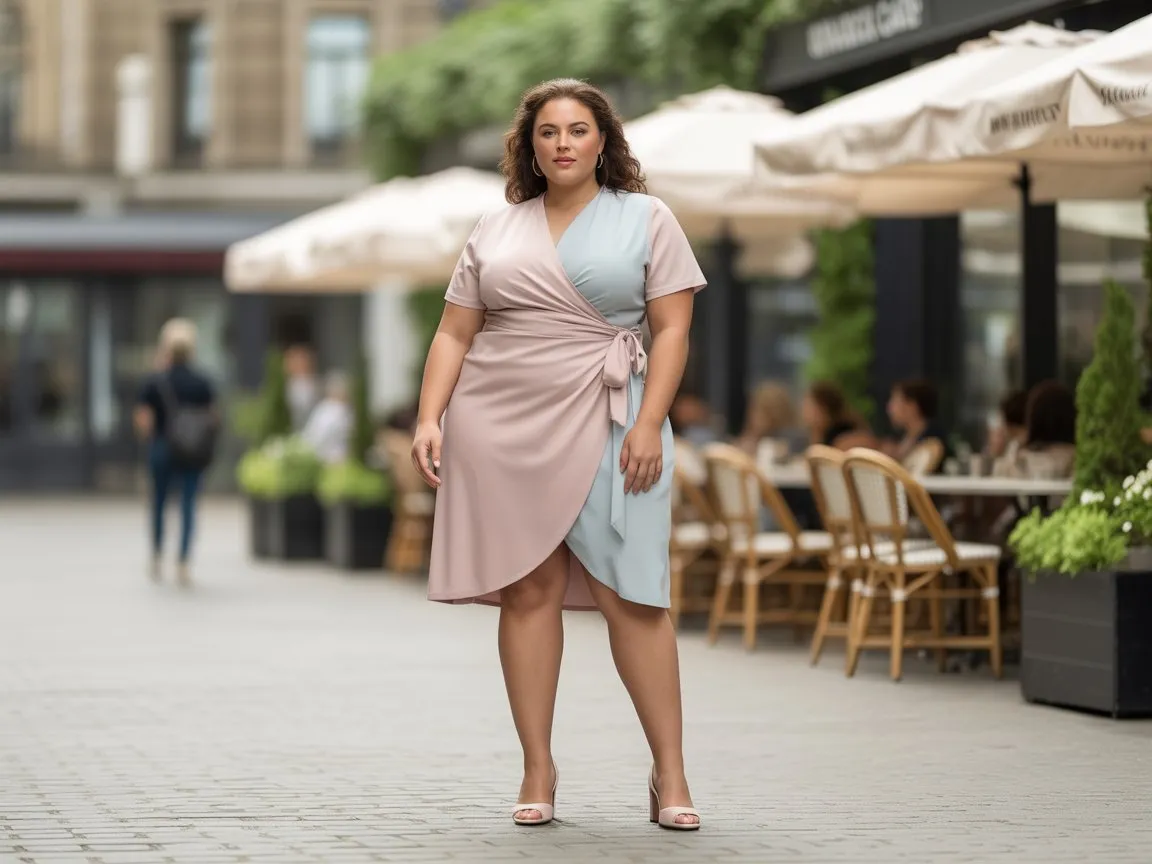 Plus-Size Wrap Style