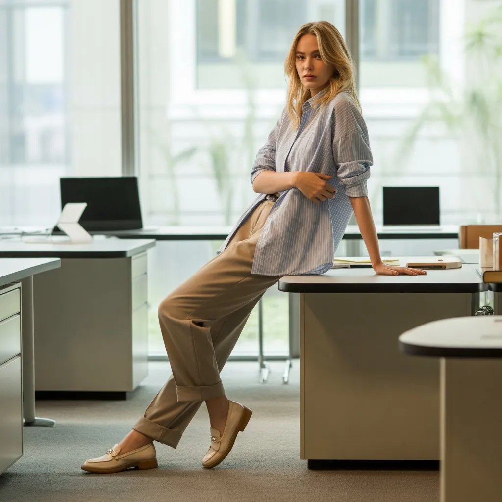 Relaxed Shirt Styling