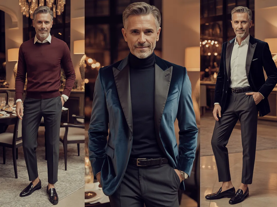 Dinner Party Outfits for Men Over 50