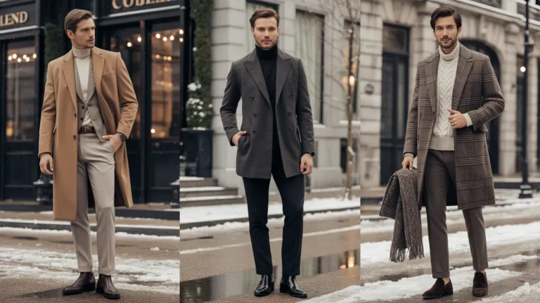 Winter Old Money Outfits for Men