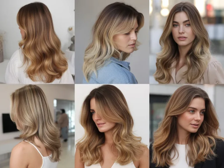 balayage hair color ideas 2026 blonde caramel
