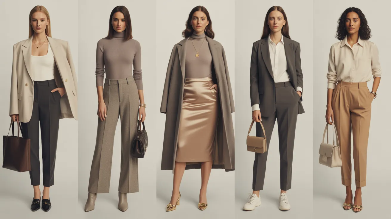 casual outfits for women 2026 trendy business style