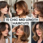 chic mid length haircuts 2026 fine hair layers