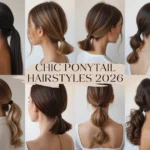 chic ponytail hairstyles 2026 easy