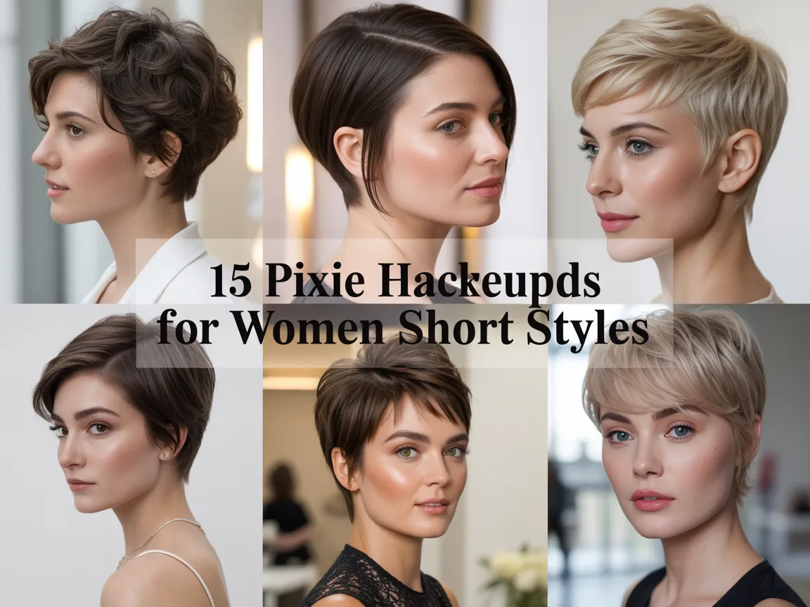 pixie haircuts for women 2026 modern short styles