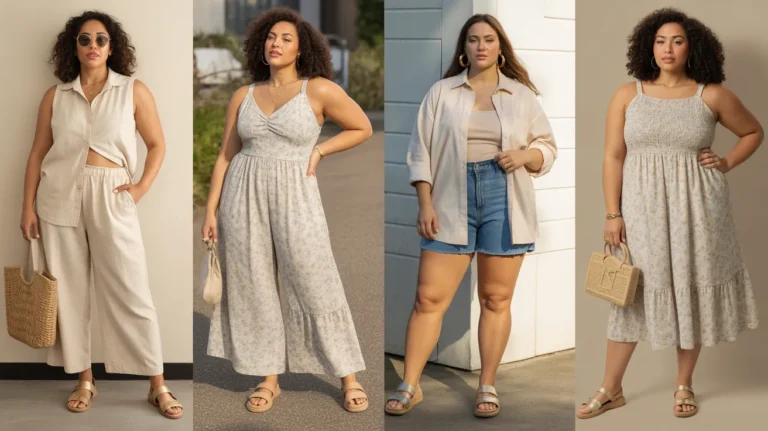 plus size hot summer outfits curvy women