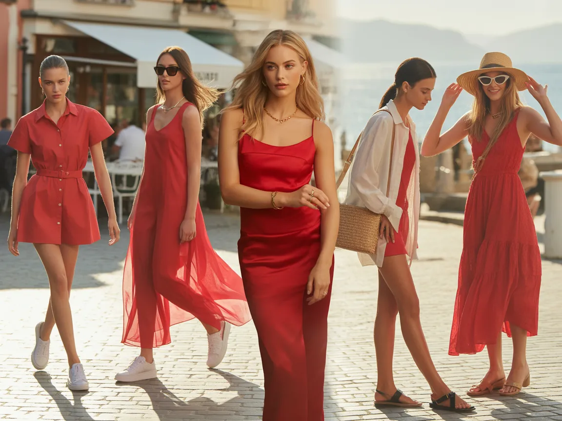 red summer dress ideas 2026