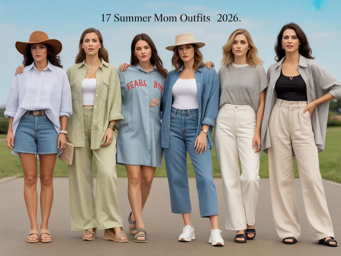 summer mom outfits 2026