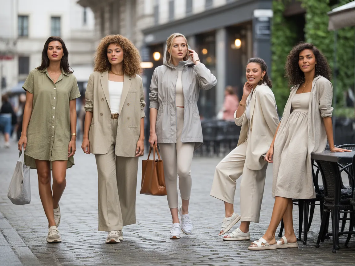 summer rainy day outfits 2026