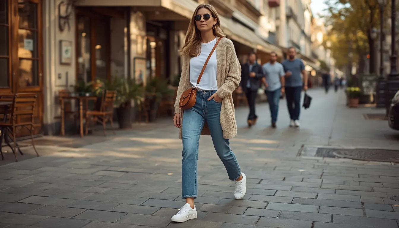 Relaxed Denim Layers