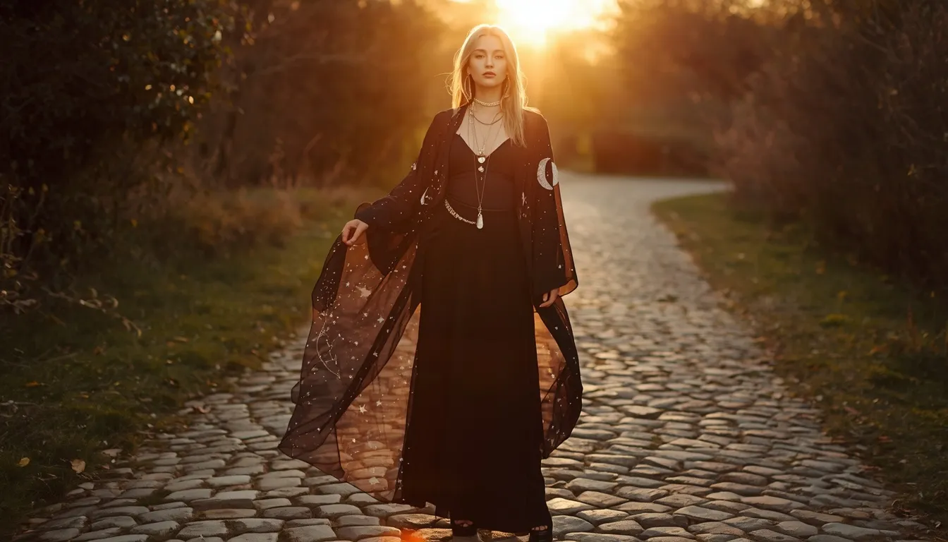 Celestial Kimono Layers