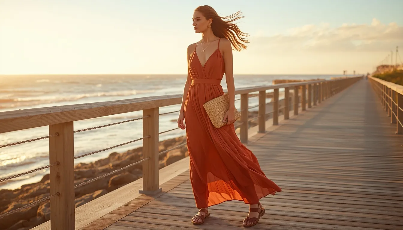Sunset Maxi Flow
