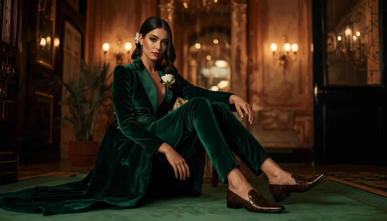 Formal Velvet Suit