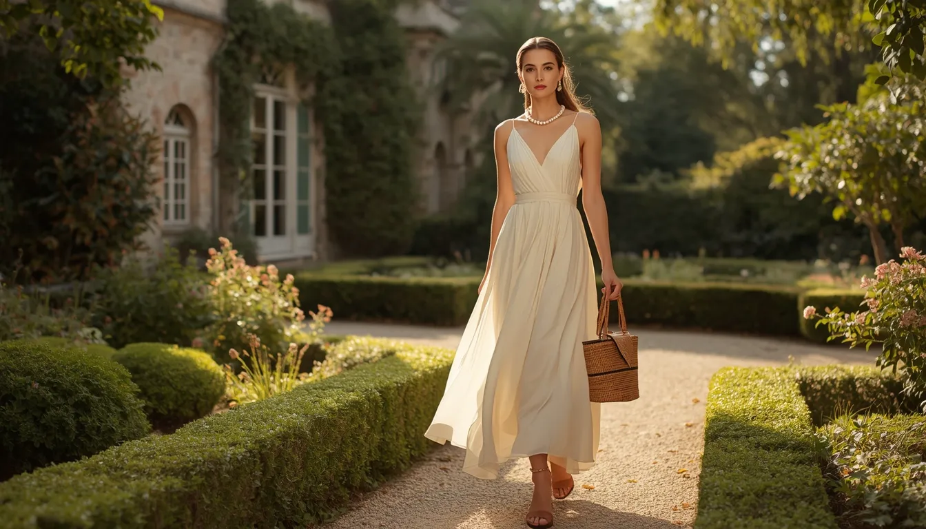 Neutral Maxi Dress
