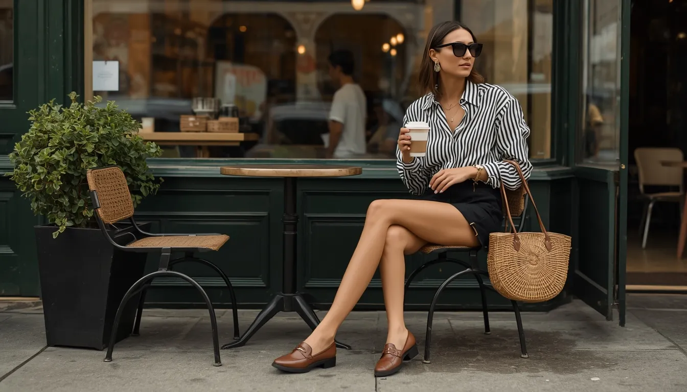 Chic Café Outfit