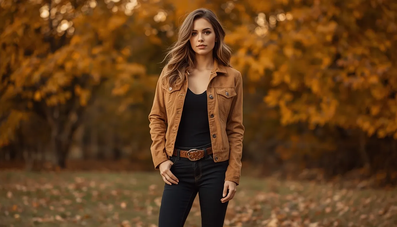 Suede Jacket Statement