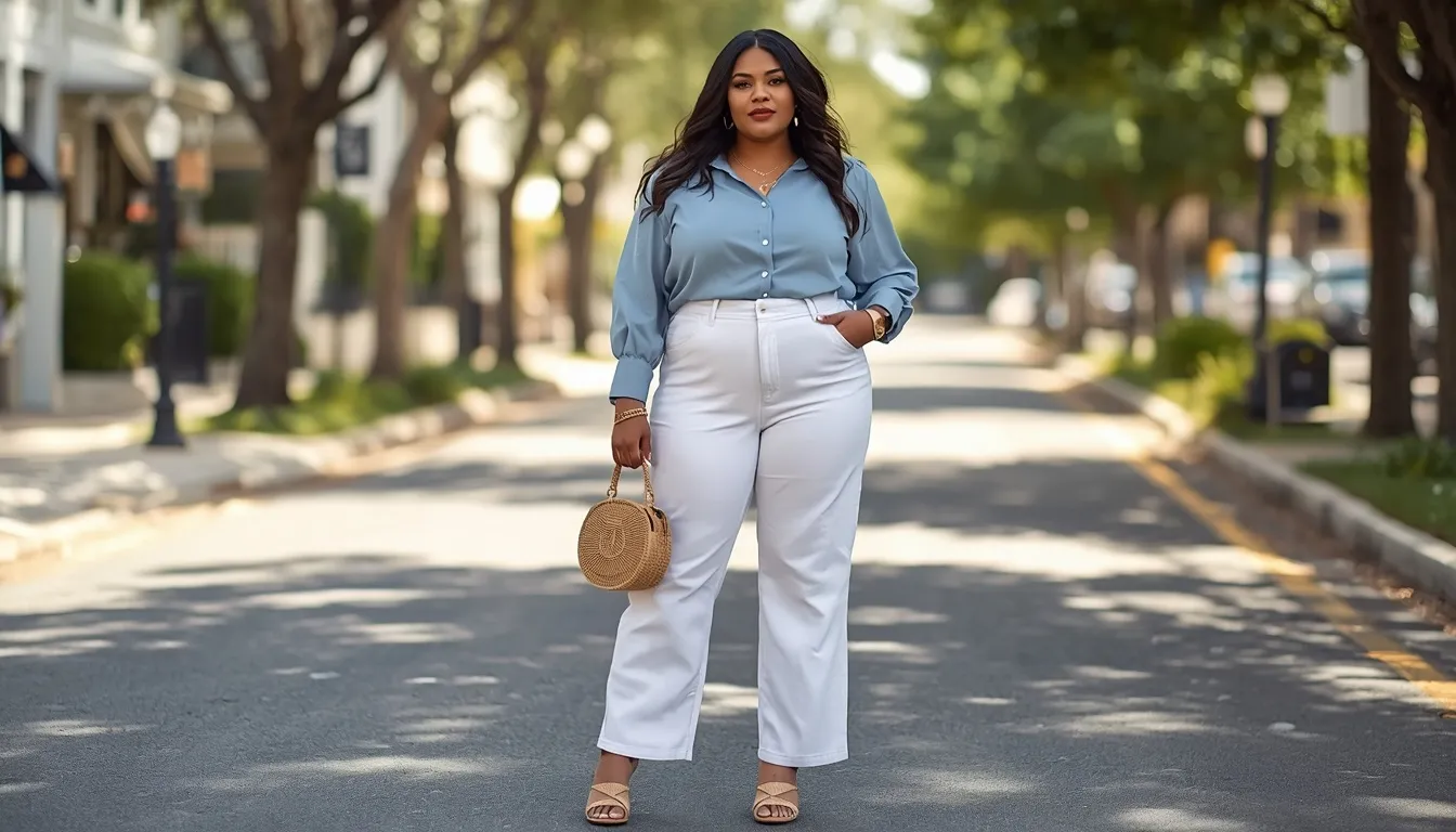 White Jeans Outfit