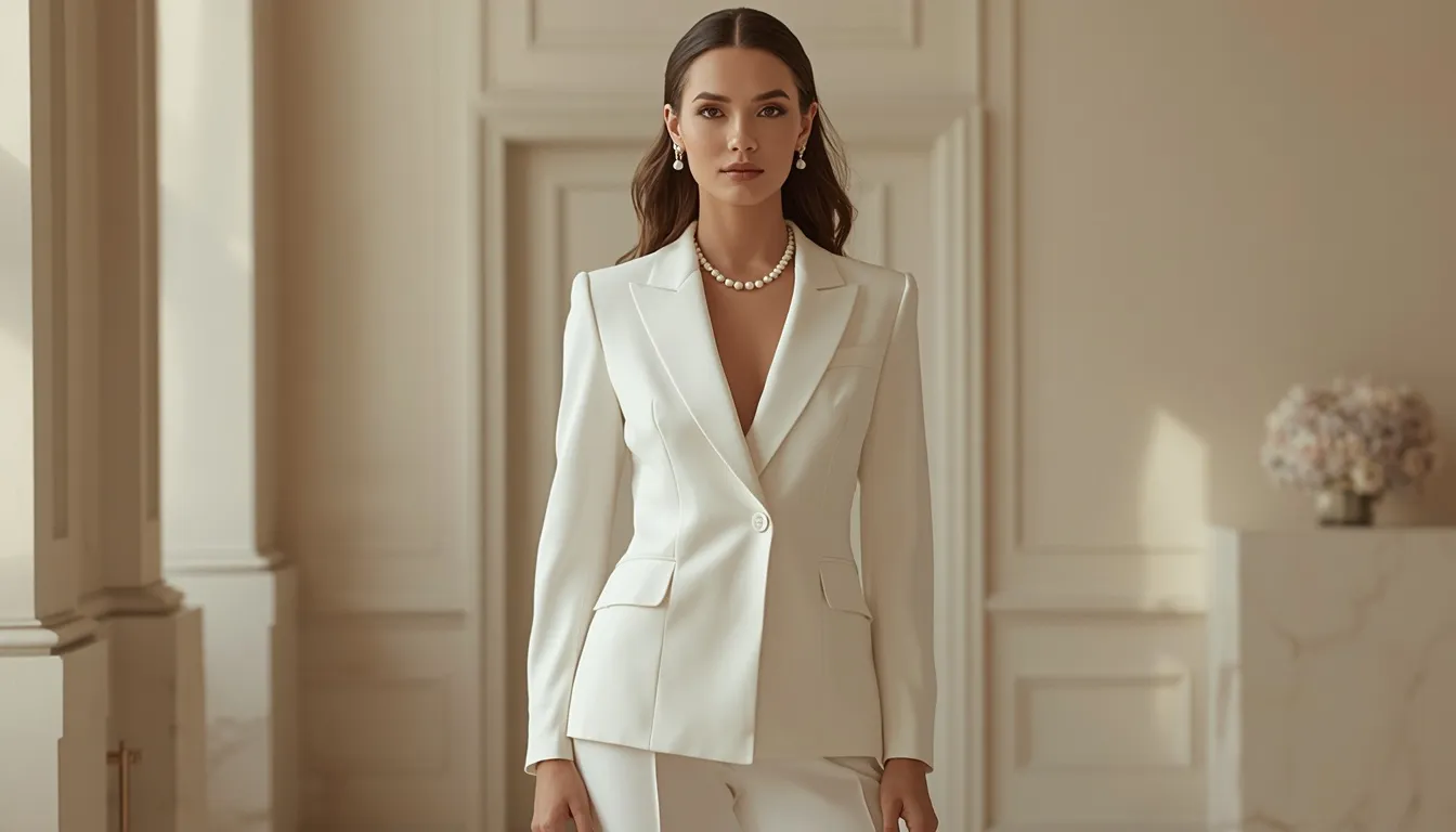 White Suit Elegance