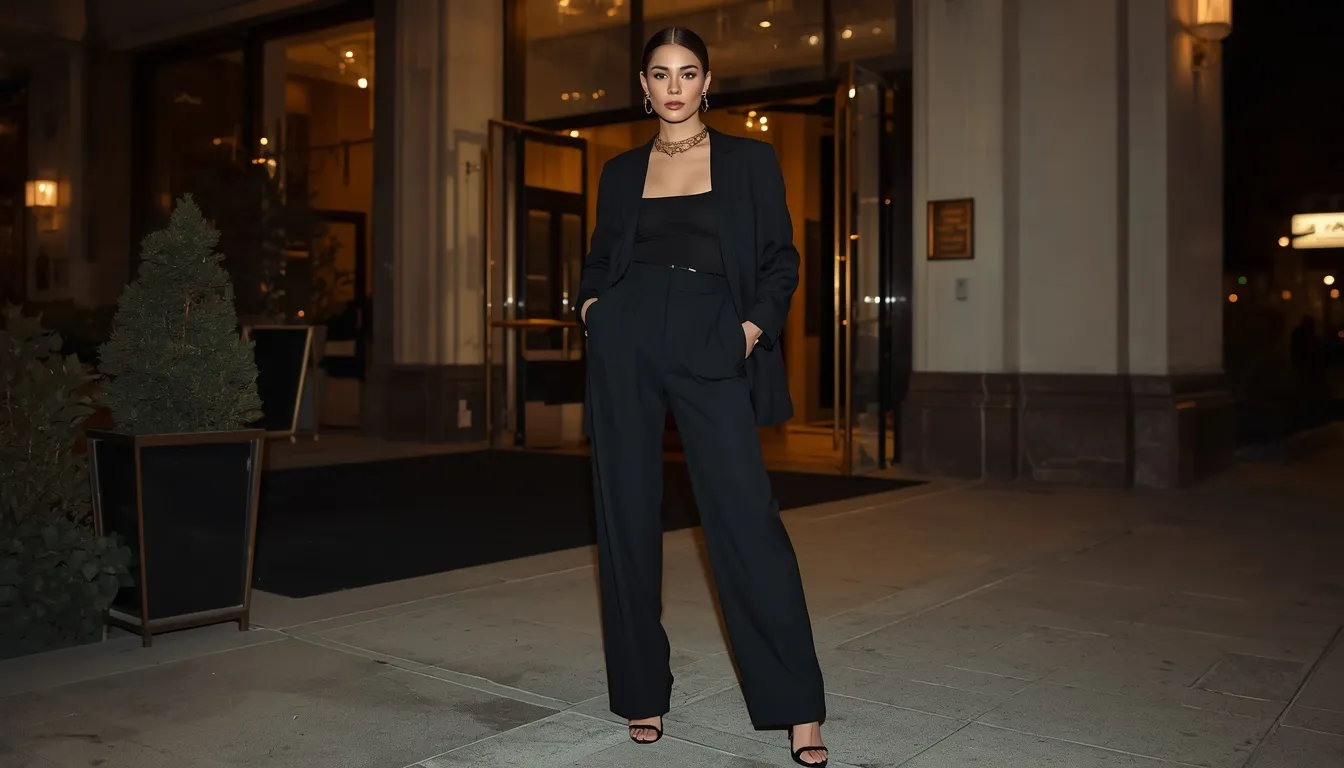Tailored Monochrome Outfit