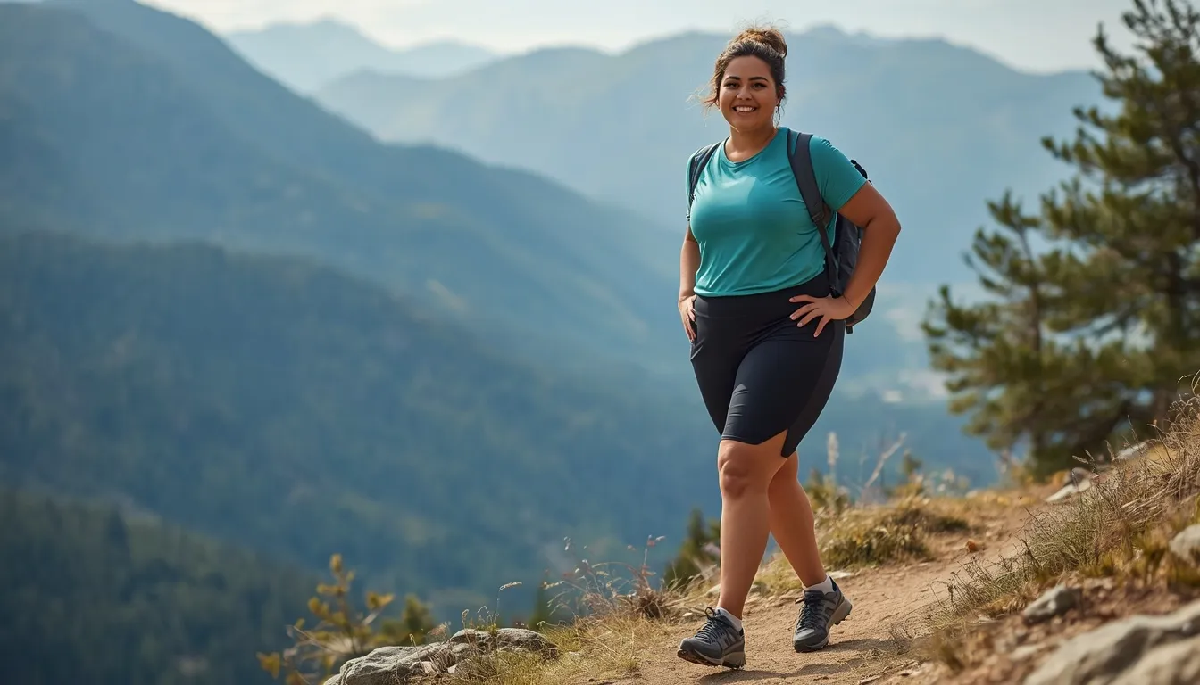 Plus-Size Adventure Look