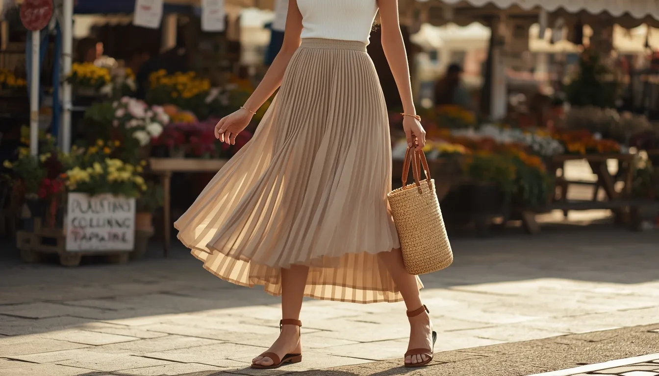 Breezy Midi Skirt