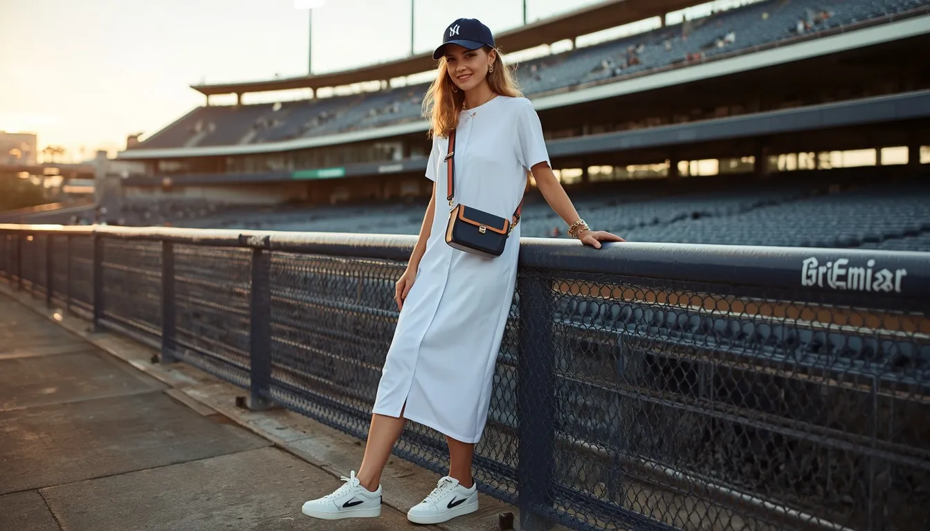 Baseball Cap & Dress