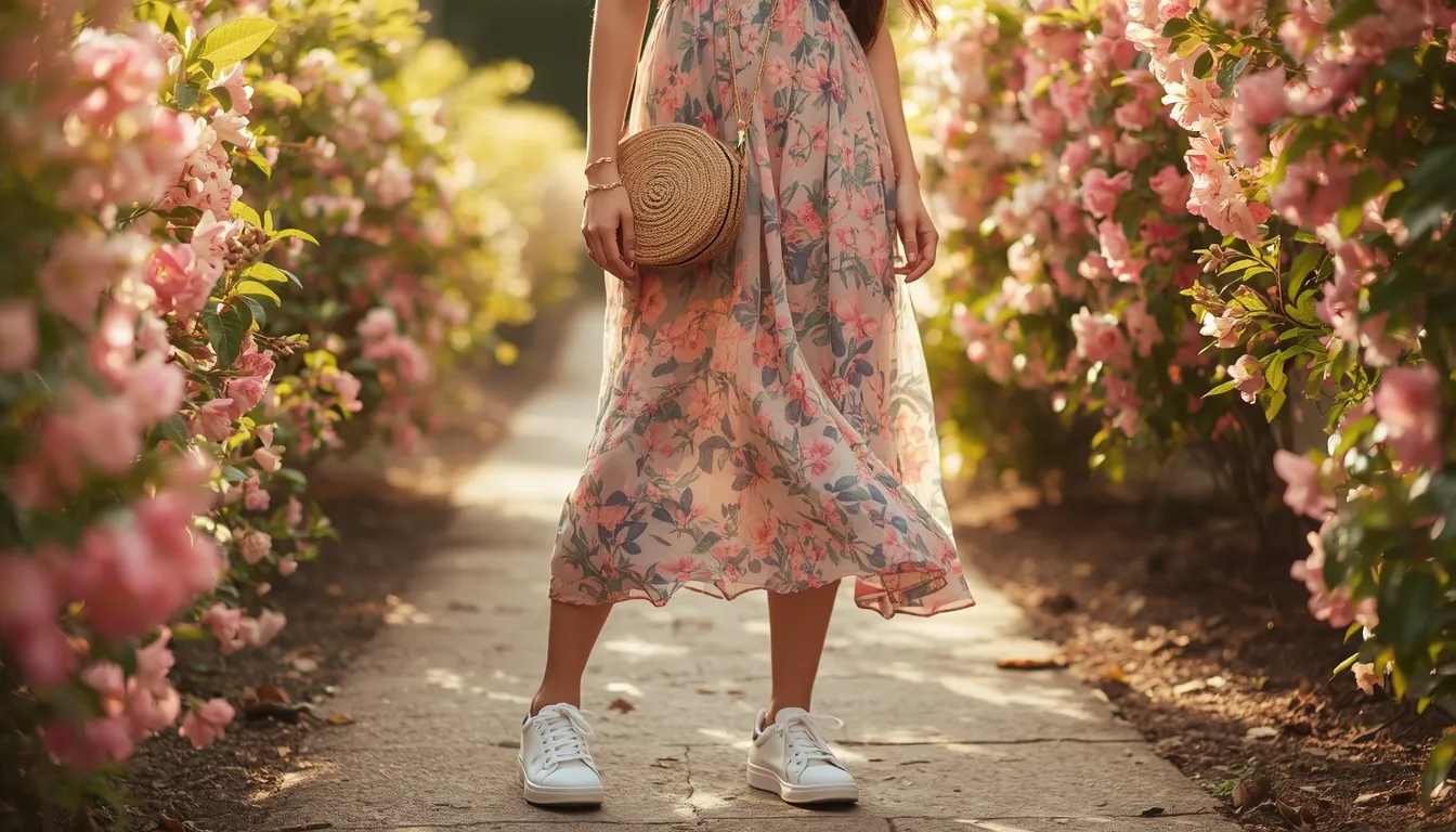 Floral Midi Charm