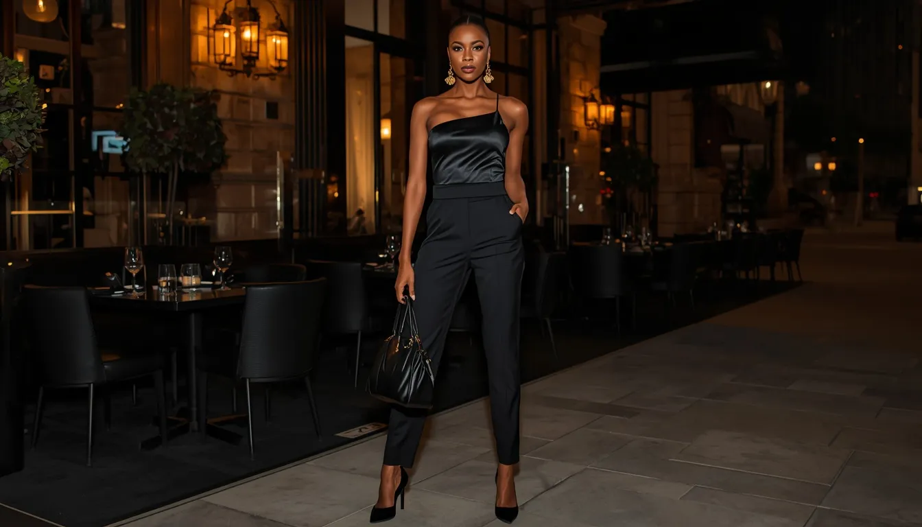 Monochrome Power Look