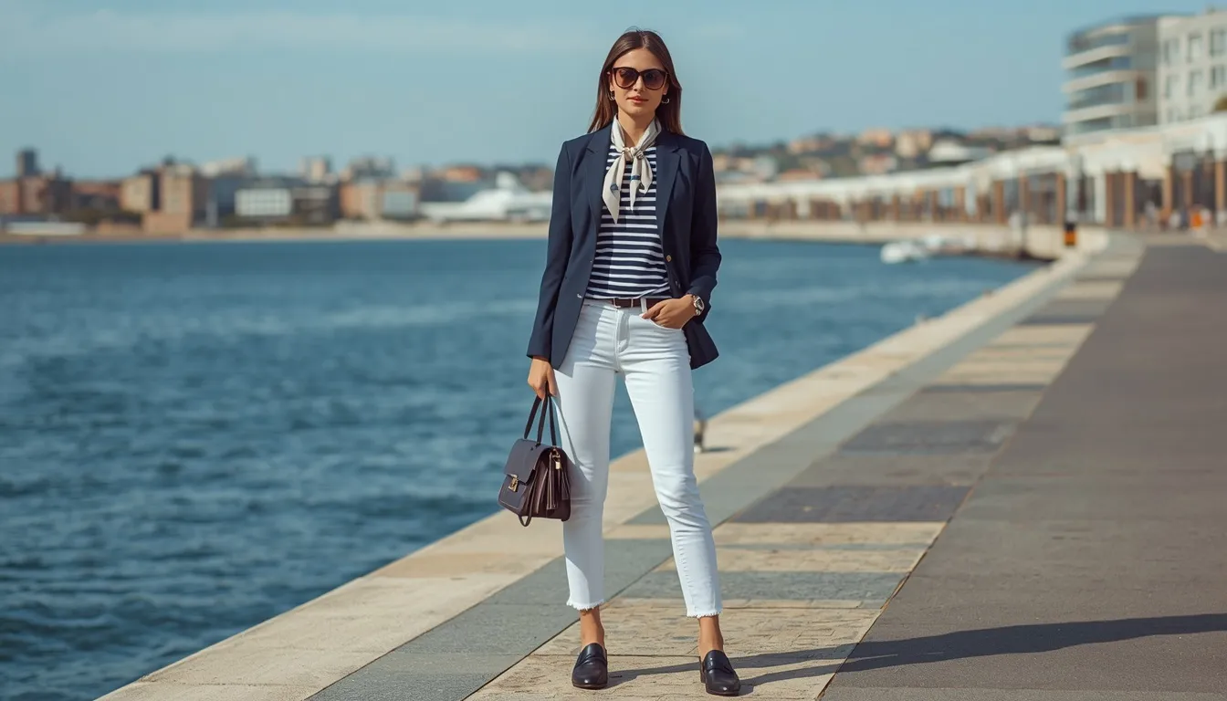Navy Blazer Chic