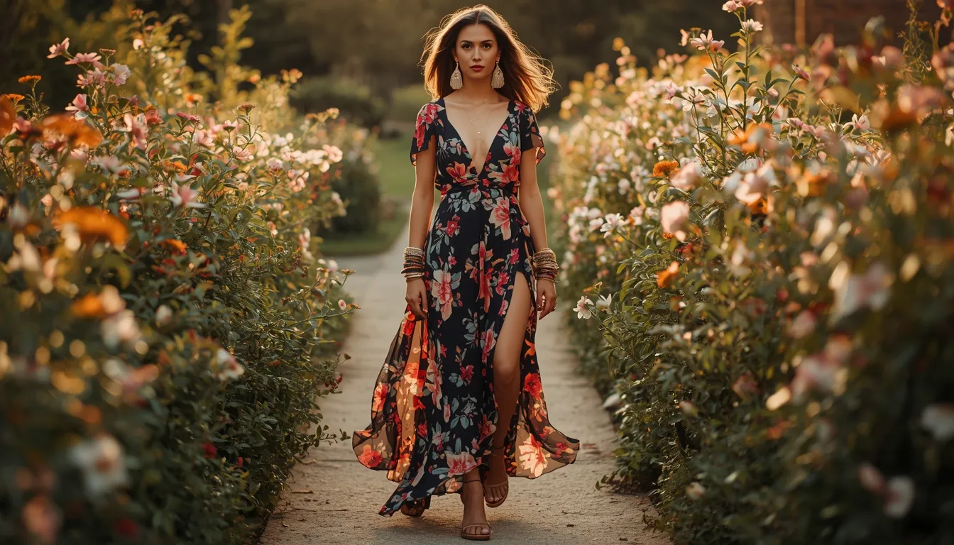 Statement Maxi Dress