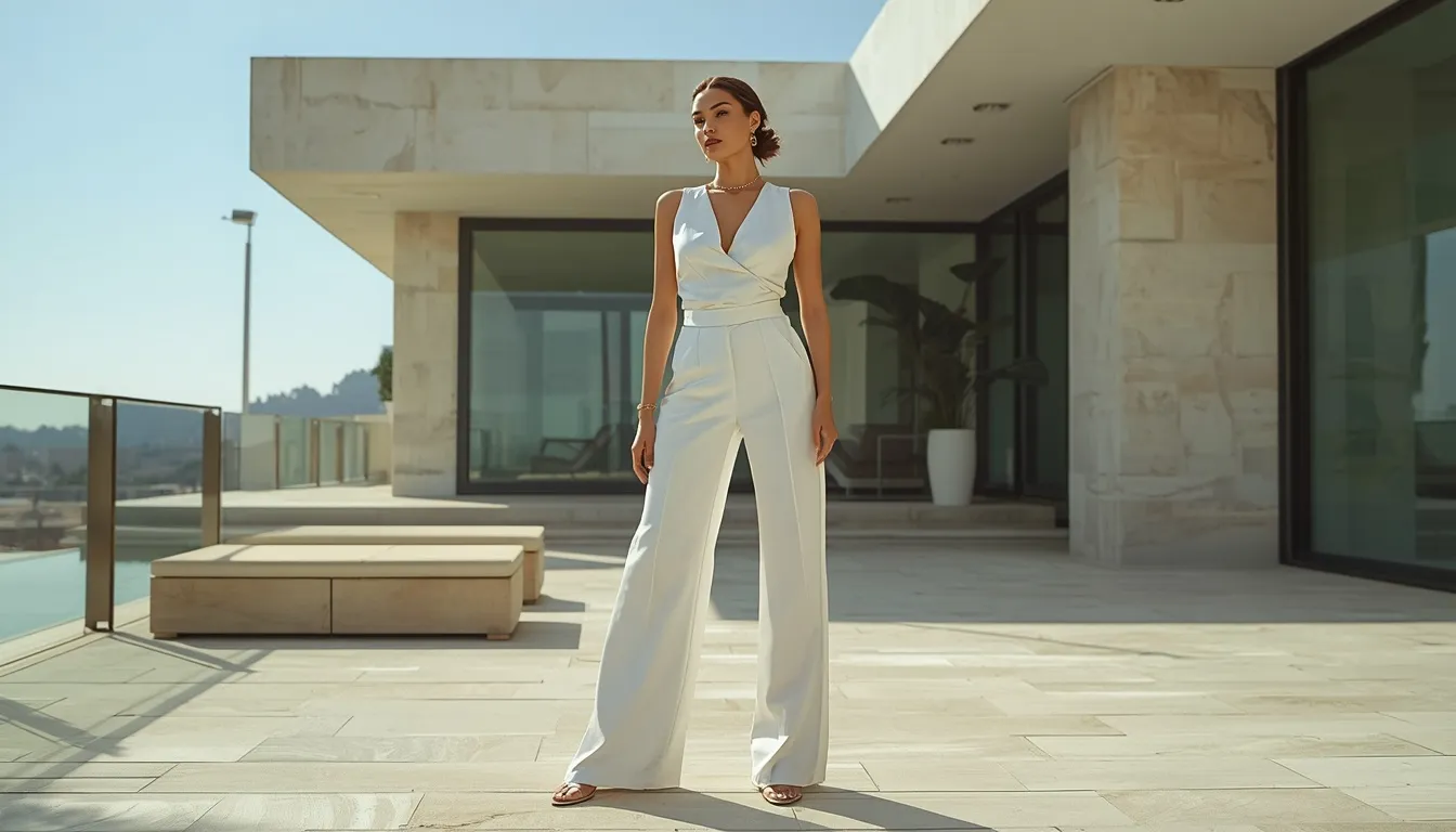 White Monochrome Look