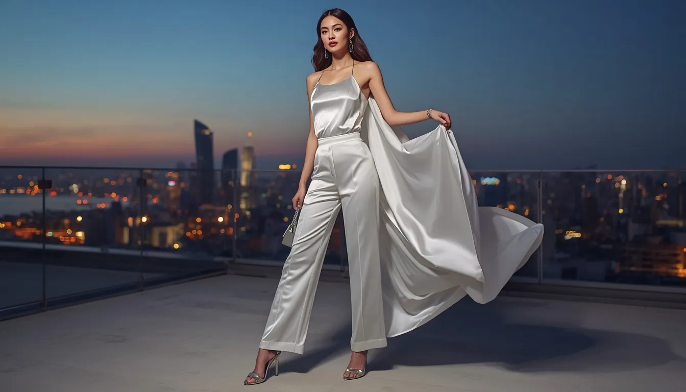 Monochrome White Look
