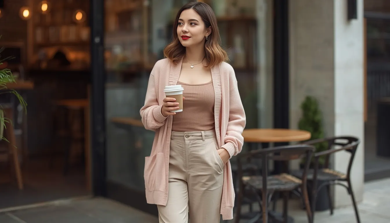 Soft Cardigan Combo