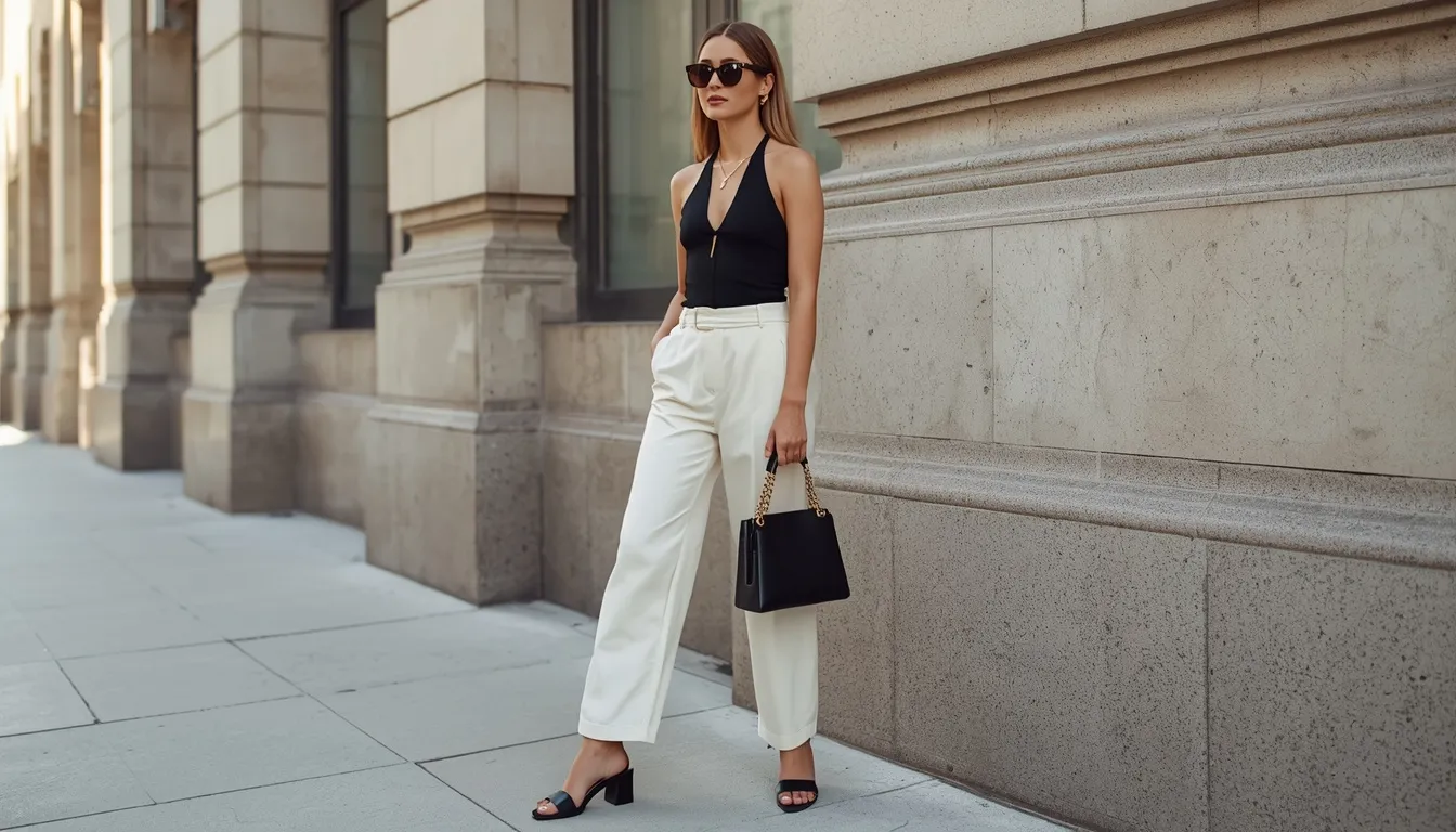 Tailored Wide-Leg Combo