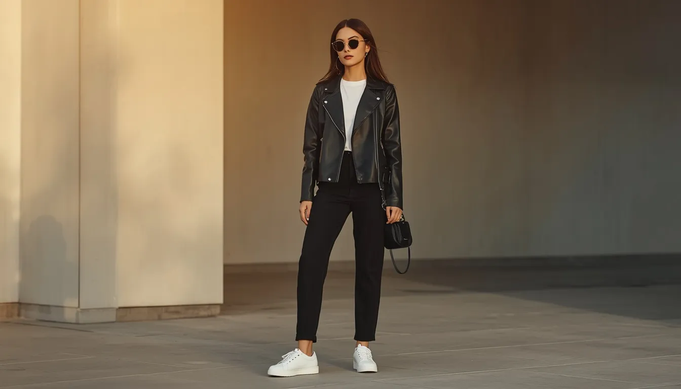 Leather Jacket Casual