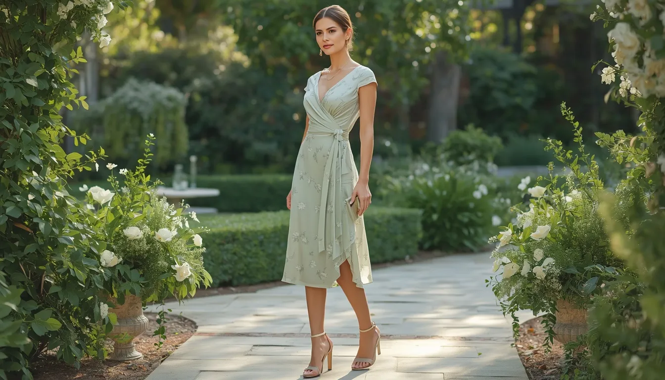 Petite Wrap Dress